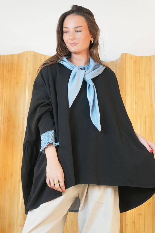 Super Smock Sweatshirt Black